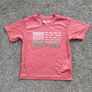 🛍️ BUNDLE ONLY ***Columbia Girls Dark Pink T-shirt XXS 4-5